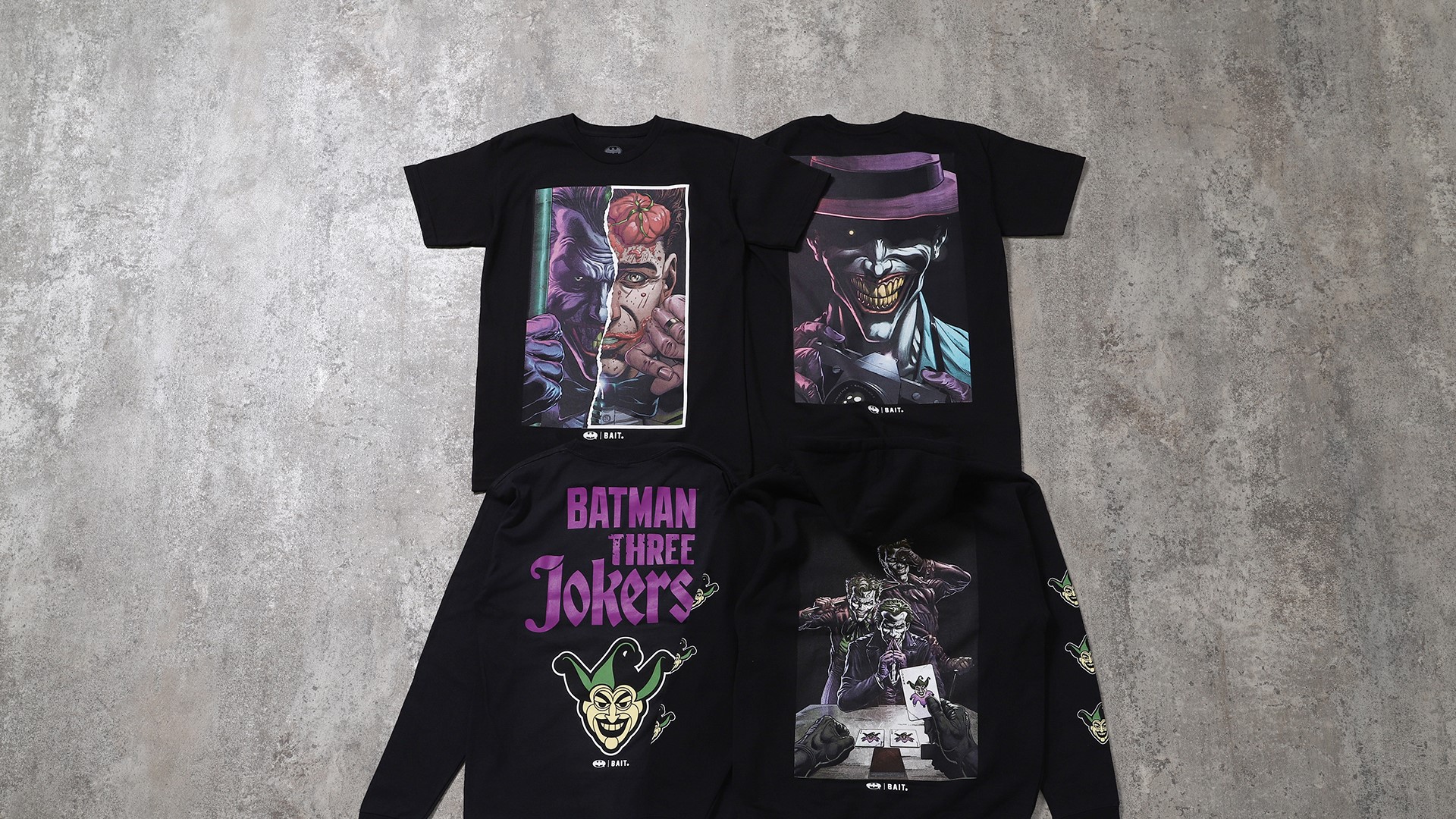 BAIT × BATMAN THREE JOKERS