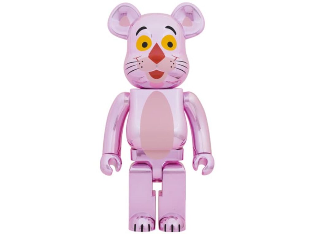 BE@RBRICK PINK PANTHER CHROME Ver.1000％ -4530956604824