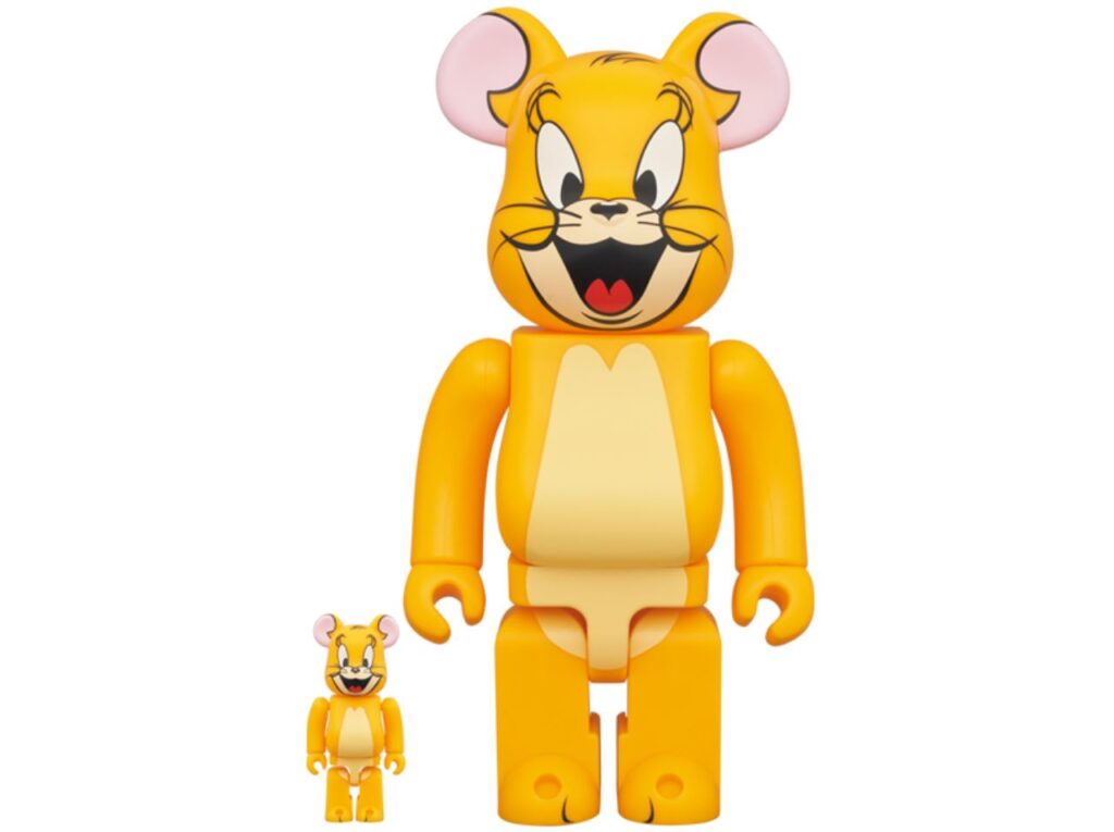 BE@RBRICK JERRY (Classic Color) 100％ & 400％ (TOM AND JERRY) -4530956606637