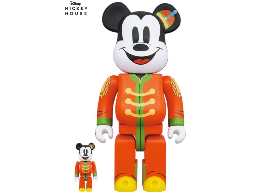 BE@RBRICK MICKEY MOUSE “The Band Concert” 100％ & 400％ -4530956607290