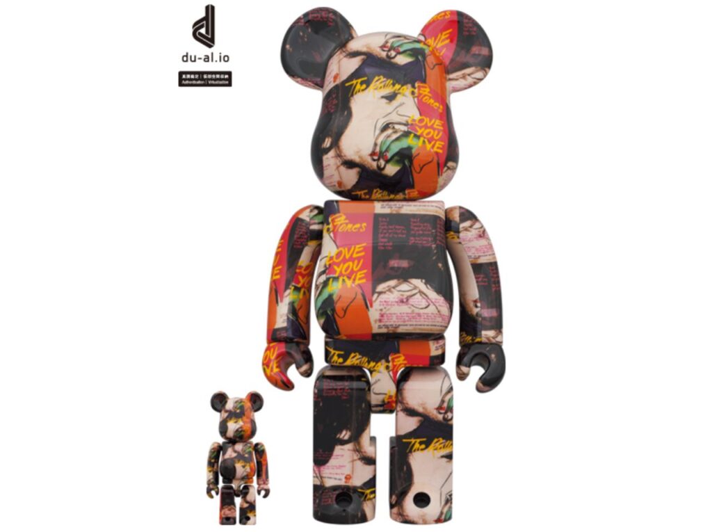 “BE@RBRICK Andy Warhol × The Rolling Stones “Love You Live” 100％ & 400％” -4530956608389